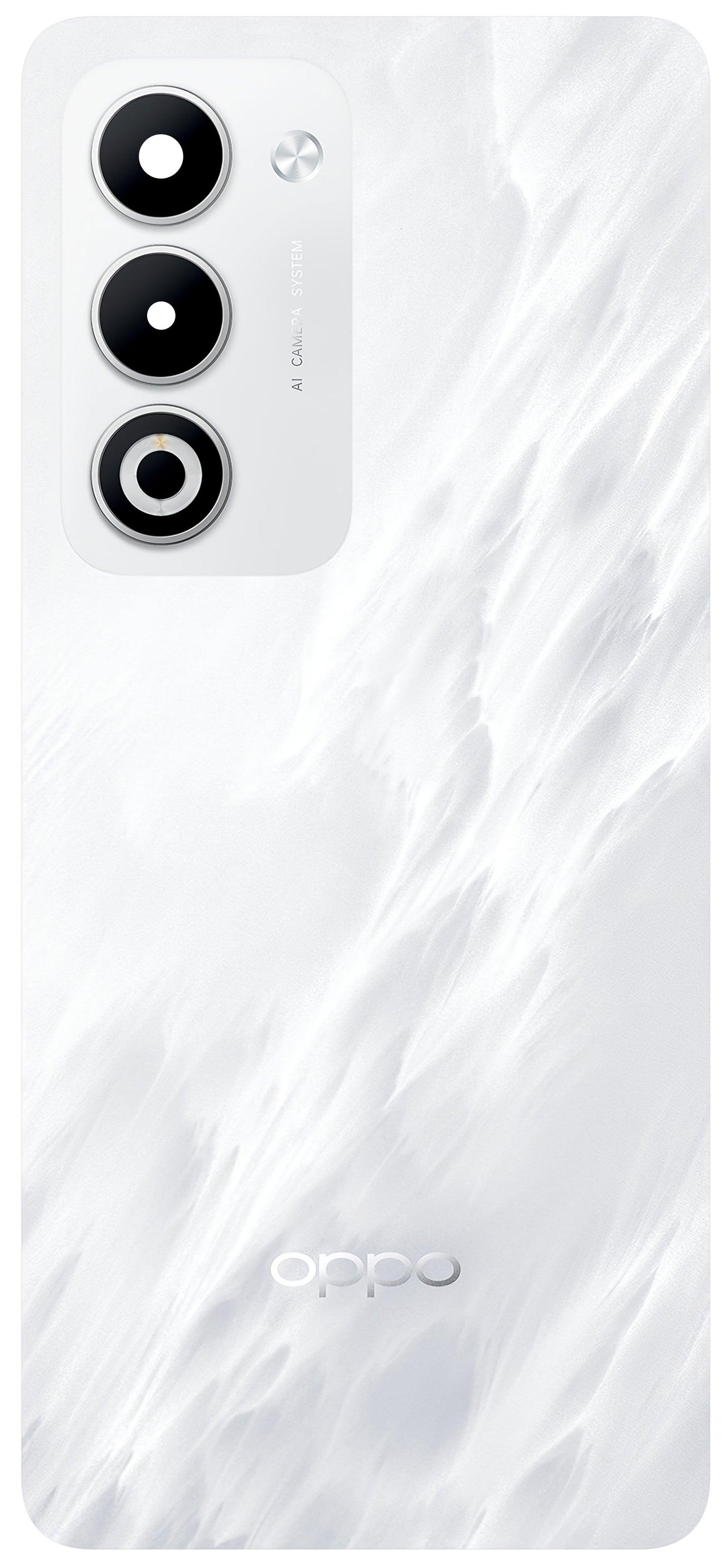 Batterieabdeckung Oppo A5 4G, Weiß (Mist White), Service Pack 621033000658