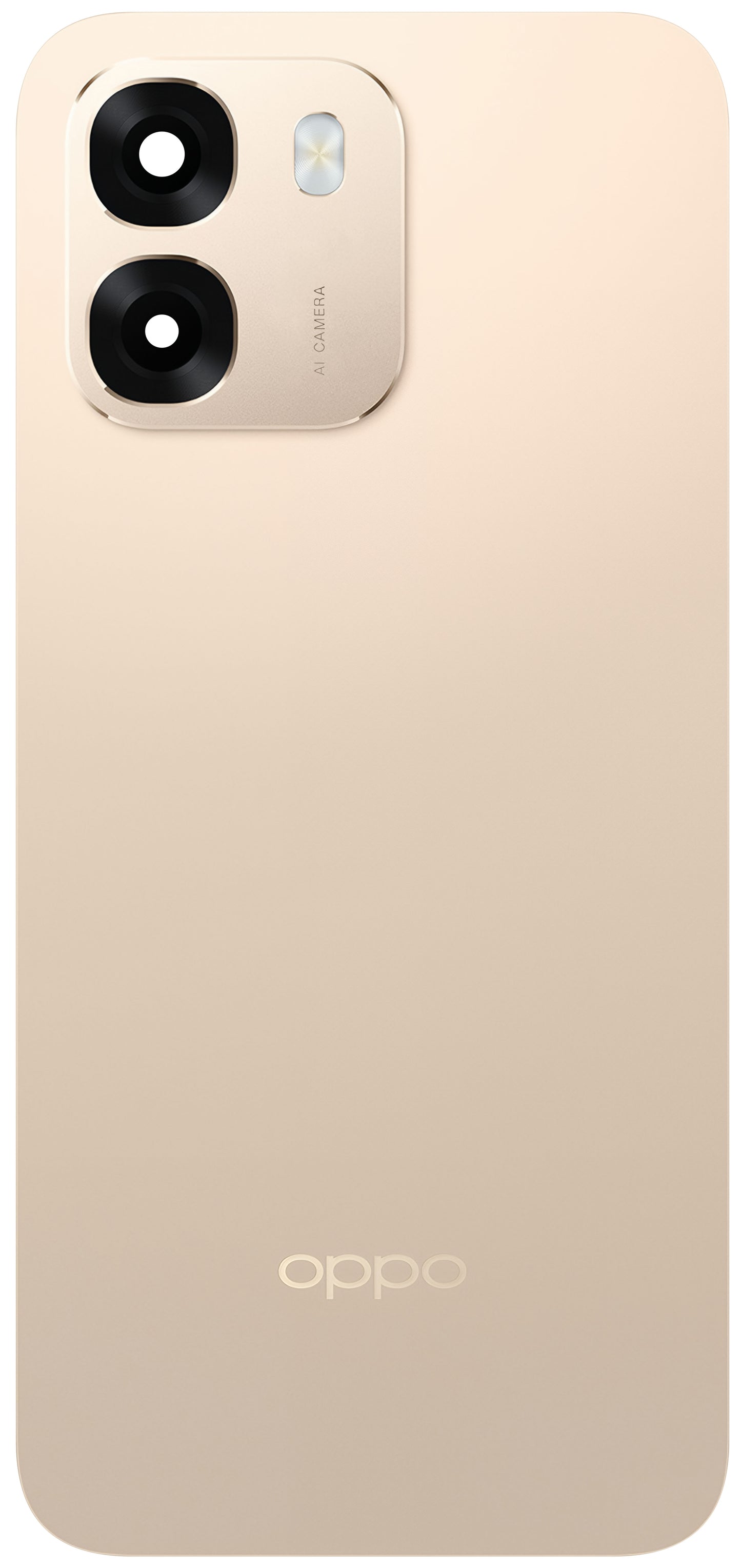 Batterieabdeckung Oppo A6, Gold (Aurora Gold), Service Pack 621033000876