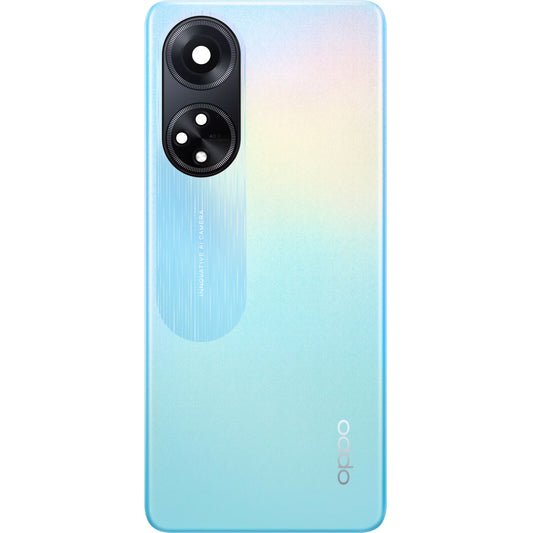 Akku-Abdeckung Oppo A98, Blau (Dreamy Blue), Service Pack 621033000044 