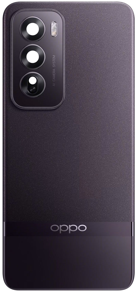 Batterieabdeckung Oppo Reno12 Pro, Schwarz (Space Brown), Service Pack 621033000286