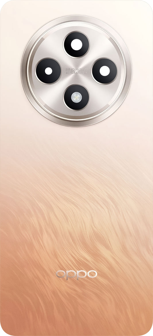 Batteriedeckel Oppo Reno12 F, Orange (Amber Orange), Service Pack 621033000344