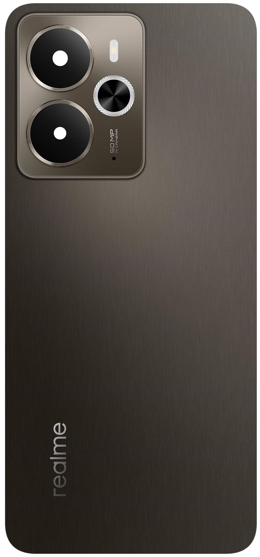 Akkuabdeckung Realme 14, Braun (Storm Titanium), Service Pack 621033000535