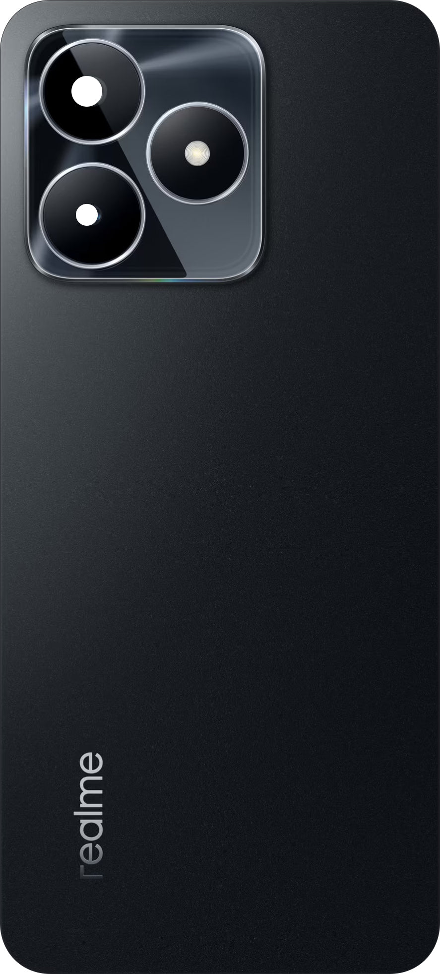 Akkuabdeckung Realme C53, Schwarz (Mighty Black), Service Pack 621033000056