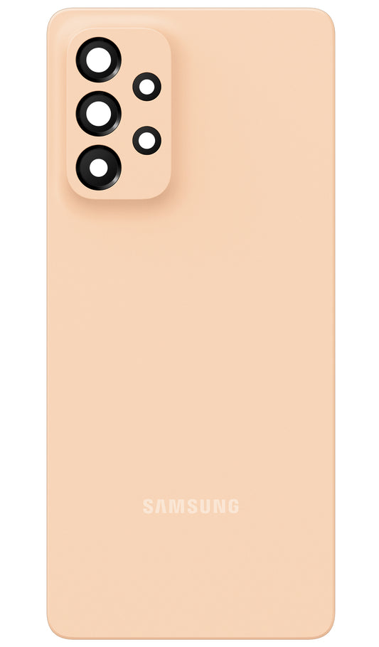 Akku-Abdeckung Samsung Galaxy Galaxy A53 5G A536, Orange (Pfirsich), Swap