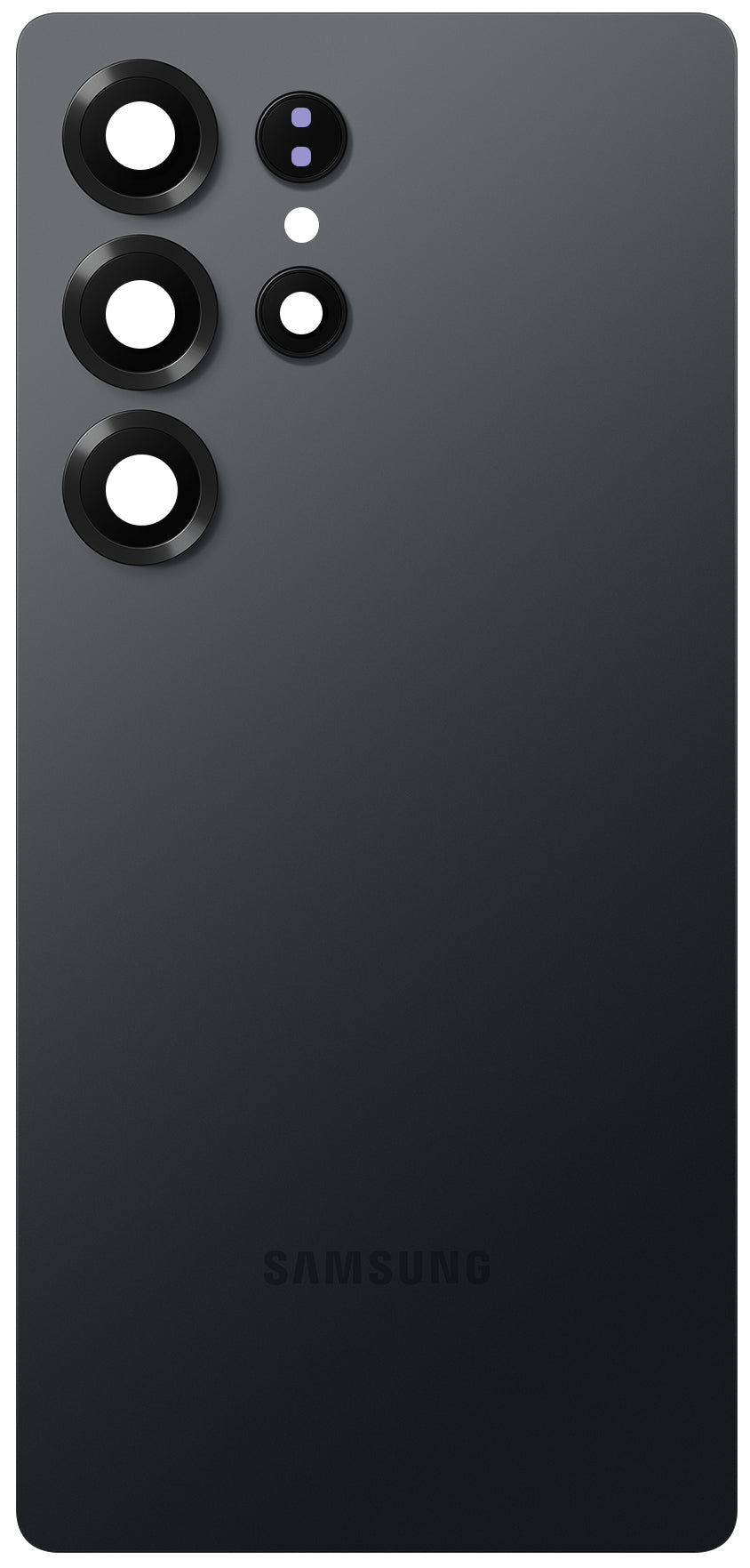 Batteriedeckel Samsung Galaxy S25 Ultra S938, Schwarz (Titanium Black), Service Pack GH82-36353D
