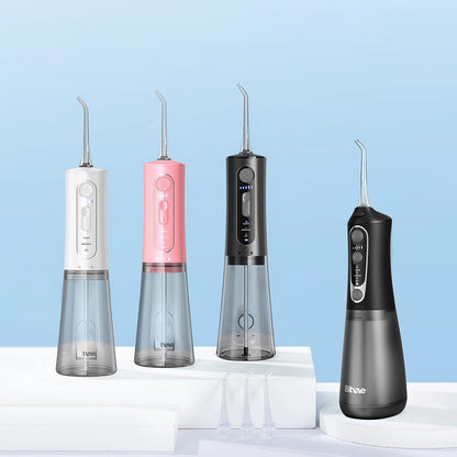 Replacement Tip for Bitvae C2 / F30 / 204 Oral Irrigator, Set of 4, Transparent
