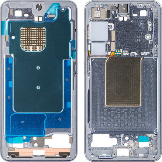 Samsung Galaxy S24 S921 Halbschale, Blau (Saphirblau), Service Pack GH82-3343418F 