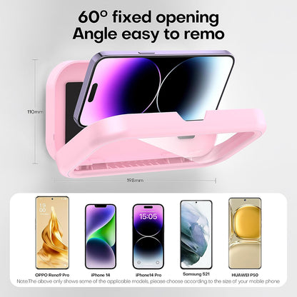 Techsuit LC-999 Wall Case with Touch Membrane for Phone, Waterproof, White Gold