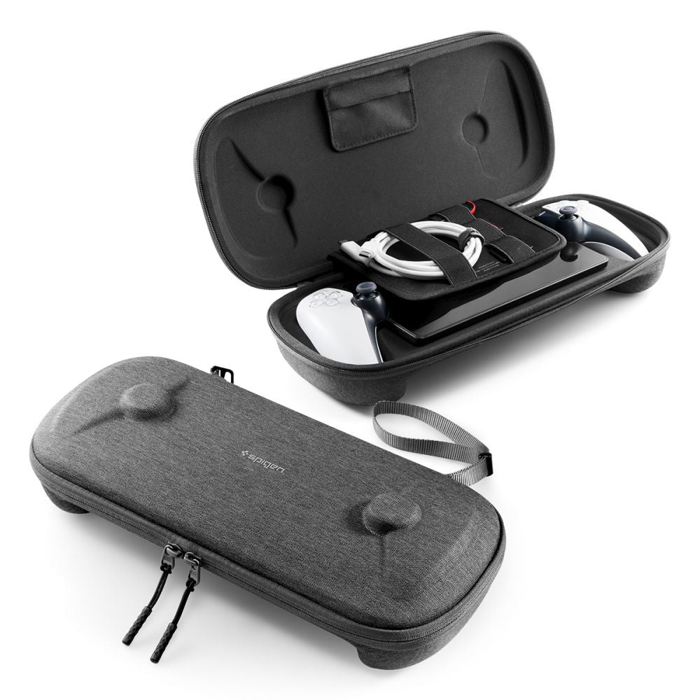 Spigen Klasden Protection Case for Sony Playstation Portal Remote Player Console, Grey