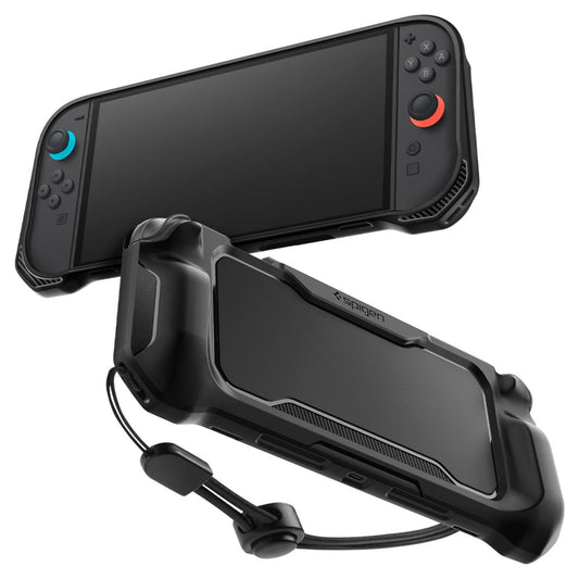 Spigen Rugged Armor Protective Case for Nintendo Switch 2, Black ACS09075