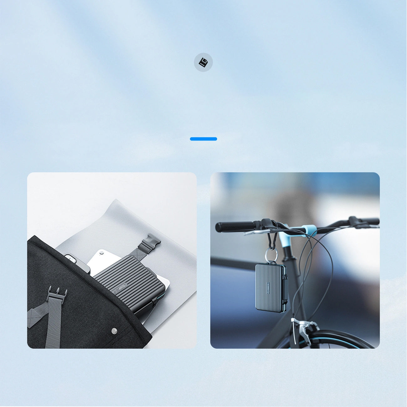 Orico PHCD-3 Schutzhülle für SD / microSD Speicherkarten, Schwarz
