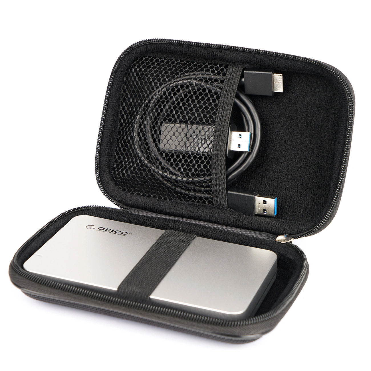 Orico PHD-25 Schutzgehäuse für HDD / SSD 2,5 Zoll, Blau