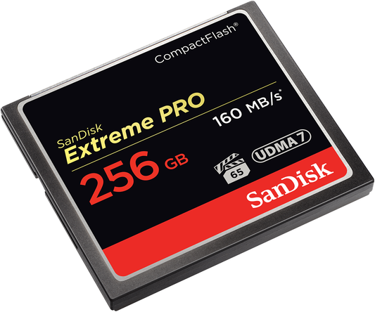 SanDisk Extreme Pro CompactFlash Speicherkarte, 256Gb, UDMA 7 SDCFXPS-256G-X46