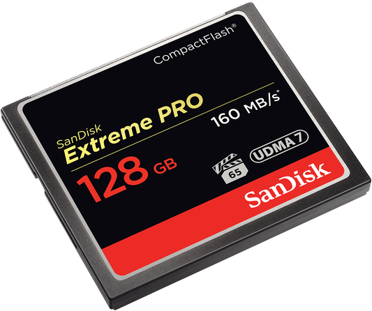 SanDisk Extreme Pro CompactFlash Speicherkarte, 128Gb, UDMA 7 SDCFXPS-128G-X46