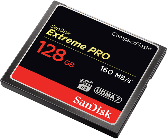 SanDisk Extreme Pro CompactFlash Speicherkarte, 128Gb, UDMA 7 SDCFXPS-128G-X46