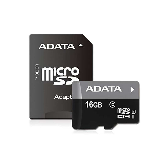 Memory Card microSDHC Adata Premier, 16Gb, Class 10 / UHS-1 U1, With Adapter AUSDH16GUICL10-RA1 AUSDH16GUICL10-RA1 