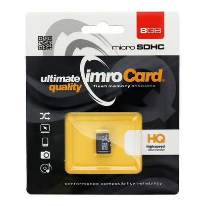 microSDHC Speicherkarte Imro, 8GB, Klasse 4