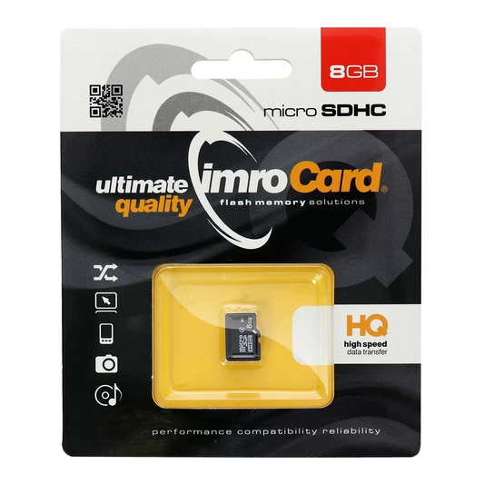 microSDHC Speicherkarte Imro, 8GB, Klasse 4