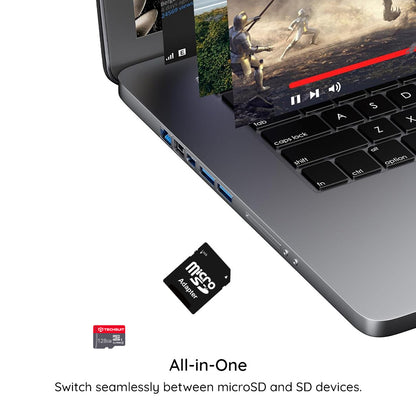 Techsuit THCM11 microSDHC-Speicherkarte, 32 GB, Klasse 10, mit Adapter