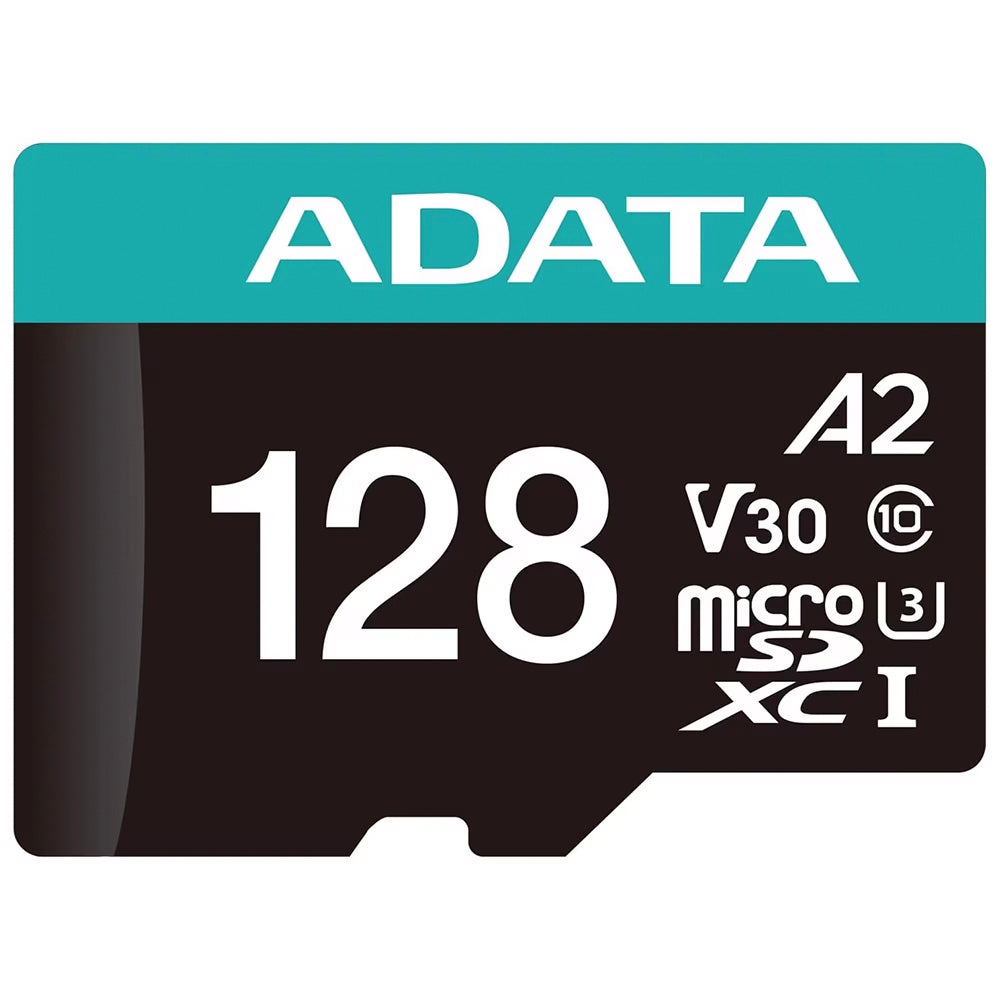 Speicherkarte microSDXC Adata Premier Pro, 128GB, Klasse 10 / UHS-1 U3, mit Adapter AUSDX128GUI3V30SA2-RA1