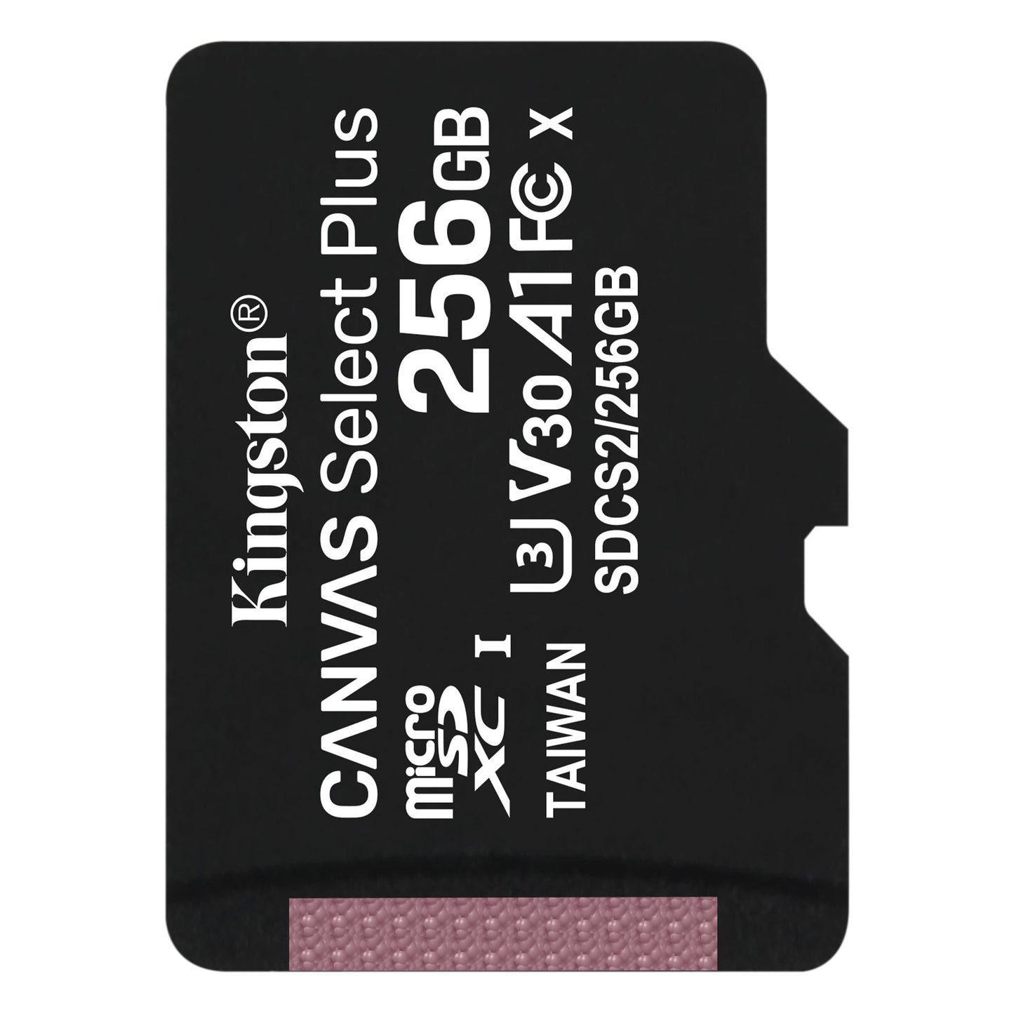 Speicherkarte microSDXC Kingston Canvas Select Plus Android A1, 256 GB, Klasse 10 / UHS-1 U1 SDCS2/256 GBSP 