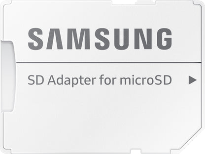 Samsung Evo Plus microSDXC-Speicherkarte, 256 GB, Klasse 10 / UHS-1 U3, mit Adapter MB-MC256SA/EU