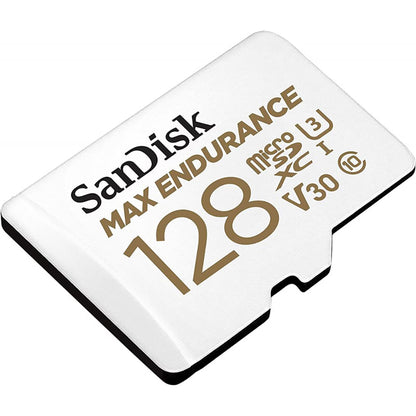 Speicherkarte microSDXC SanDisk MAX Endurance, 128Gb, Klasse 10 / UHS-1 U3, mit Adapter SDSQQVR-128G-GN6IA