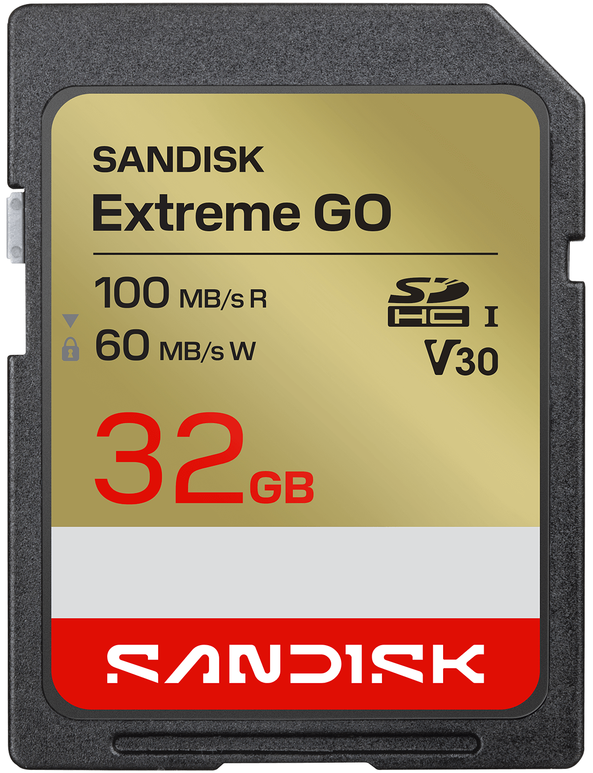 SDHC Speicherkarte SanDisk Extreme Go, 32GB, Klasse 10 / UHS-1 U1 SDSDXGN-032G-GNCIN