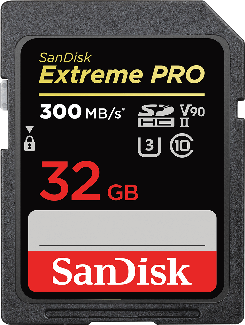 SDHC-Speicherkarte SanDisk Extreme Pro, 32Gb, Klasse 10 / UHS-1 U3 SDSDXXO-032G-GN4IN