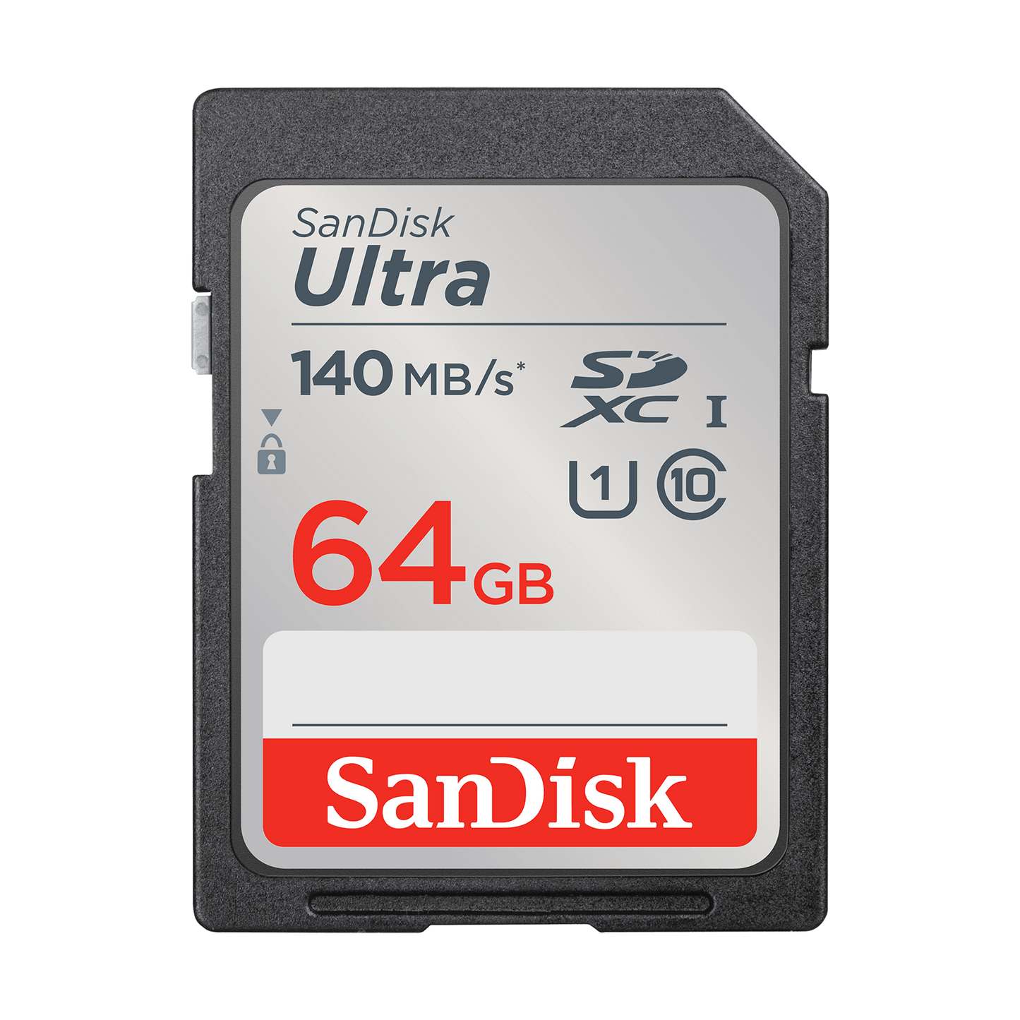 SanDisk Ultra SDXC Memory Card, 64Gb, Class 10 / UHS-1 U1 SDSDUNB-064G-GN6IN