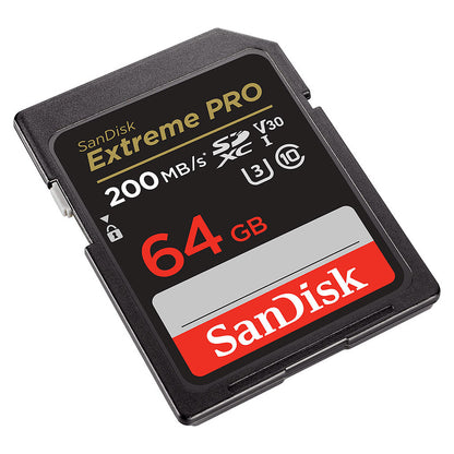 SDXC-Speicherkarte SanDisk Extreme Pro, 64Gb, Klasse 10 / UHS-1 U3 SDSDXXU-064G-GN4IN