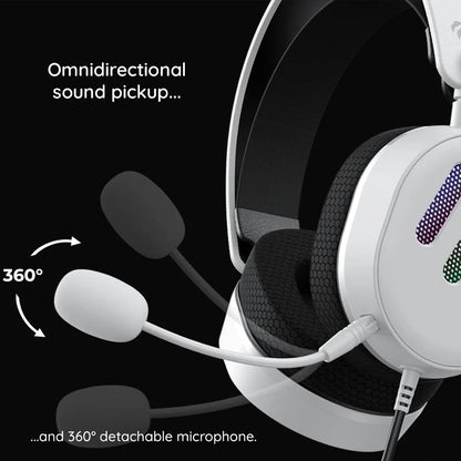 Gaming-Headset USB HAVIT H2038U, 2m, Schwarz