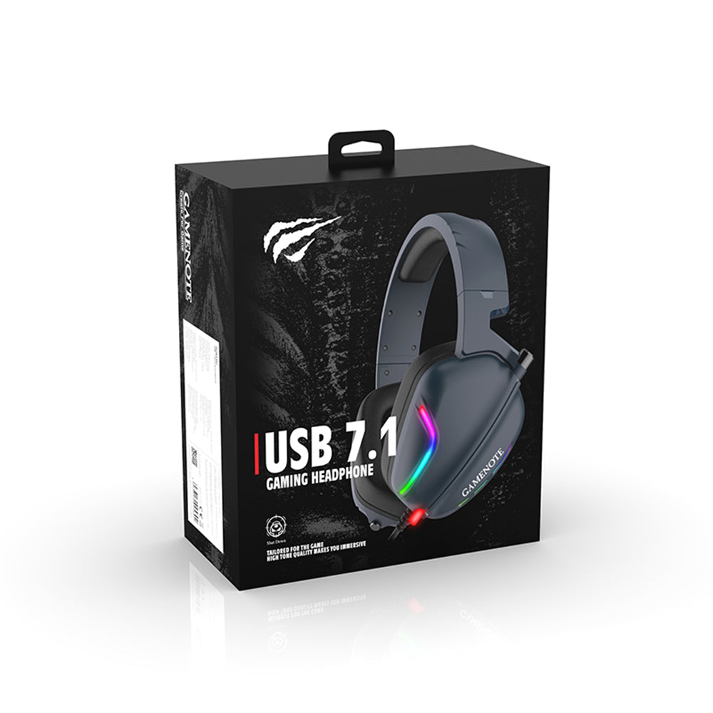 Gaming-Headset USB HAVIT H2038U, 2m, Schwarz