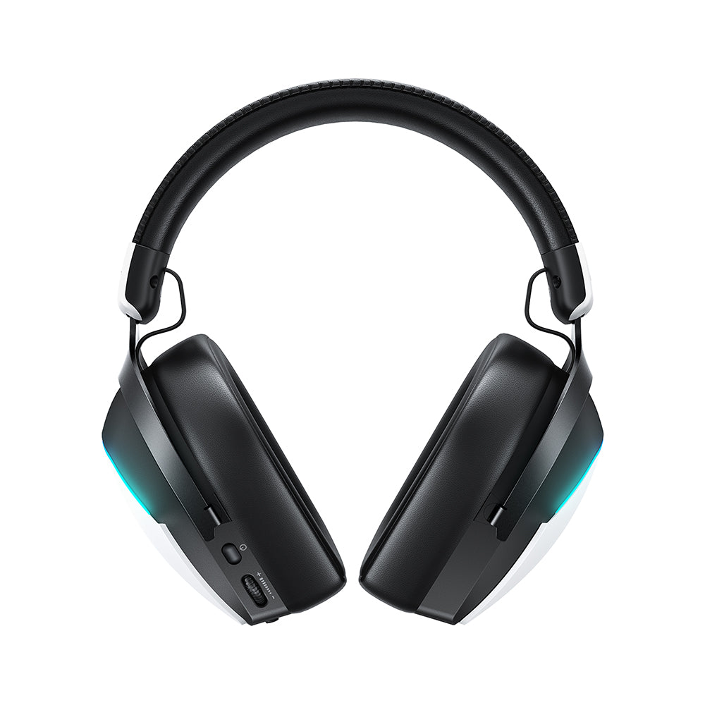 Acefast H11 Wireless Gaming Headphones, RGB, BT / Wi-Fi / Wired, White
