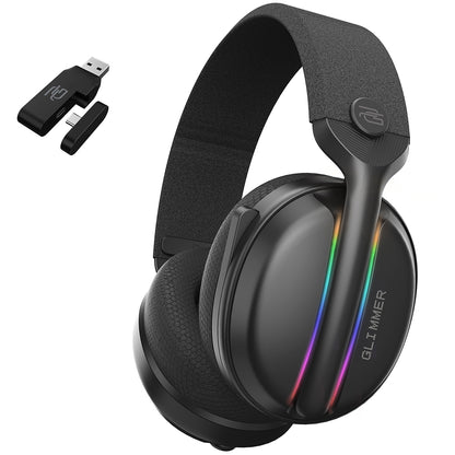 Gaming-Kopfhörer Wireless Proove Glimmer, RGB, BT / Wi-FI / Wired, Schwarz WHGL00022001