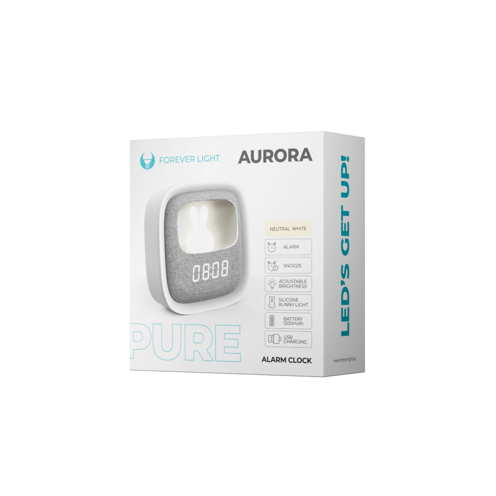 Digitaluhr Forever Pure FNL-06 Aurora, Weiß