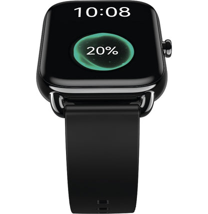 Haylou RS4 Plus LS11 Smartwatch, Silikonarmband, Schwarz