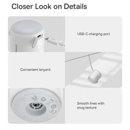 Baseus PocketGo Pumpe für aufblasbare Matratzen, Weiß C11157700221-00