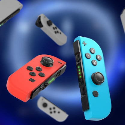 Techsuit THSWC Controller für Nintendo Switch / Switch OLED / Switch Lite, Rot Blau