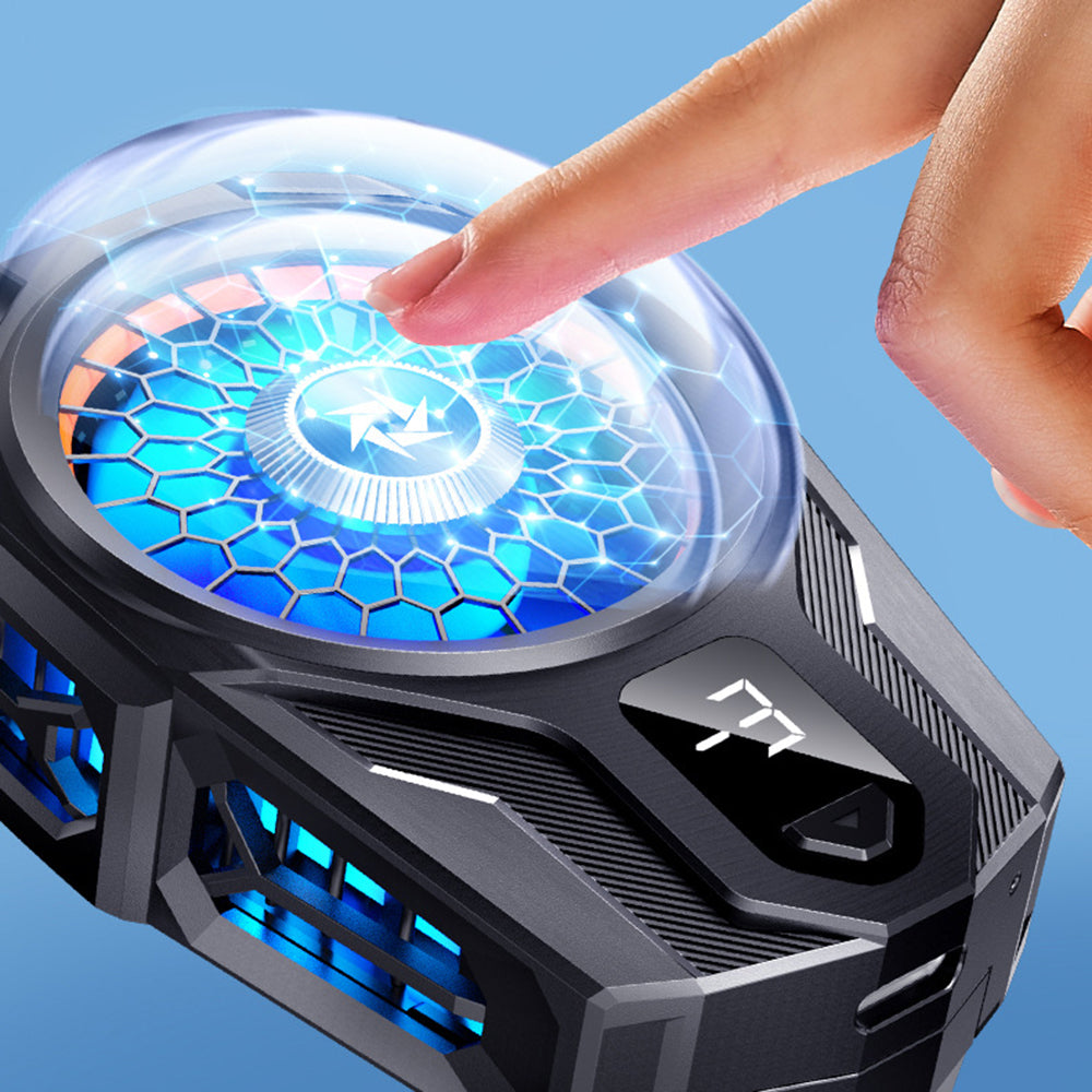 Gaming-Telefon-Kühler Techsuit SL16, Schwarz