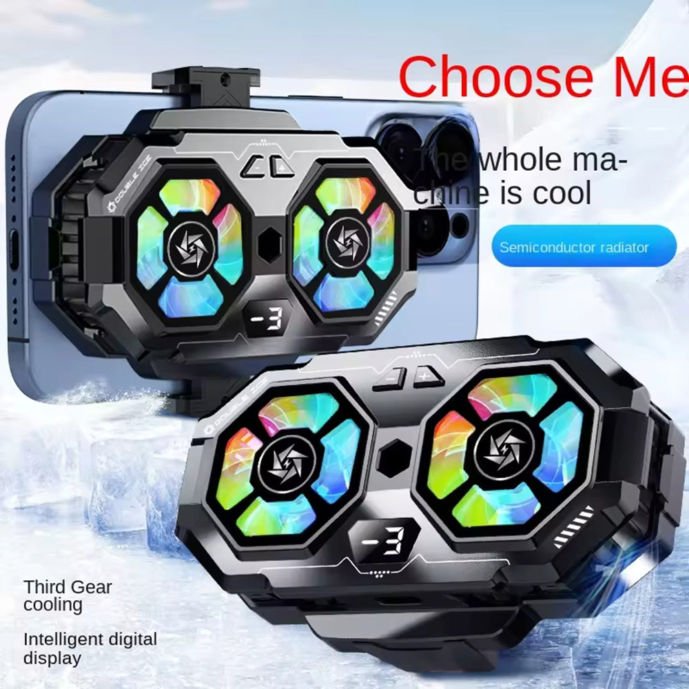 Techsuit SL22 Gaming Phone Cooler, Gray