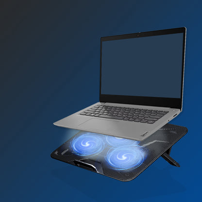 Cooler HAVIT F2067 für Laptop 9inch - 18.3inch, Schwarz