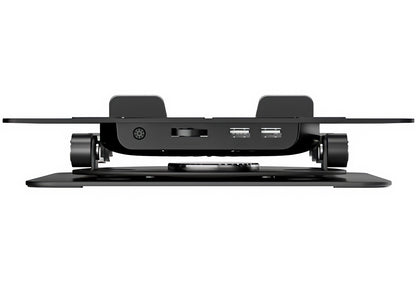 WZK CoolBase Laptop-Kühler für 10–16 Zoll, RGB, Schwarz