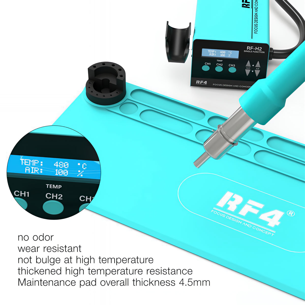 Service-Matte RF4 RF-PO16, 80cm x 30cm