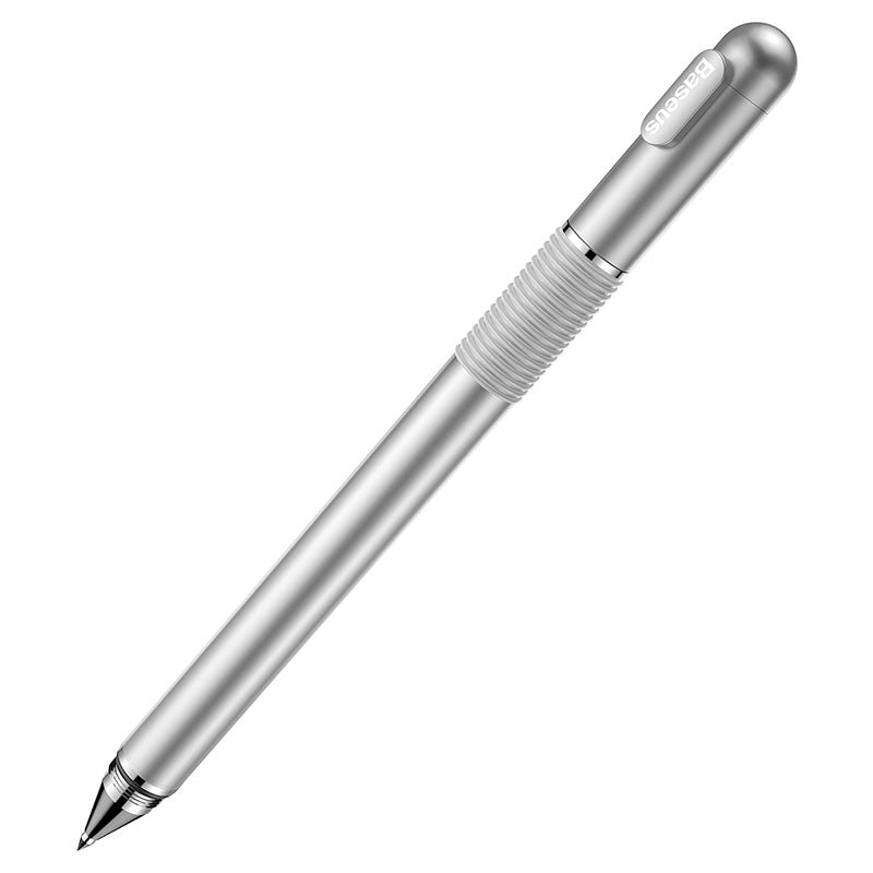 Touch Pen Baseus 2in1, Silver ACPCL-0S