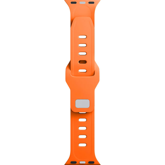 3MK Silikonarmband für Apple Watch 41mm / 40mm / 38mm Serie, Orange 