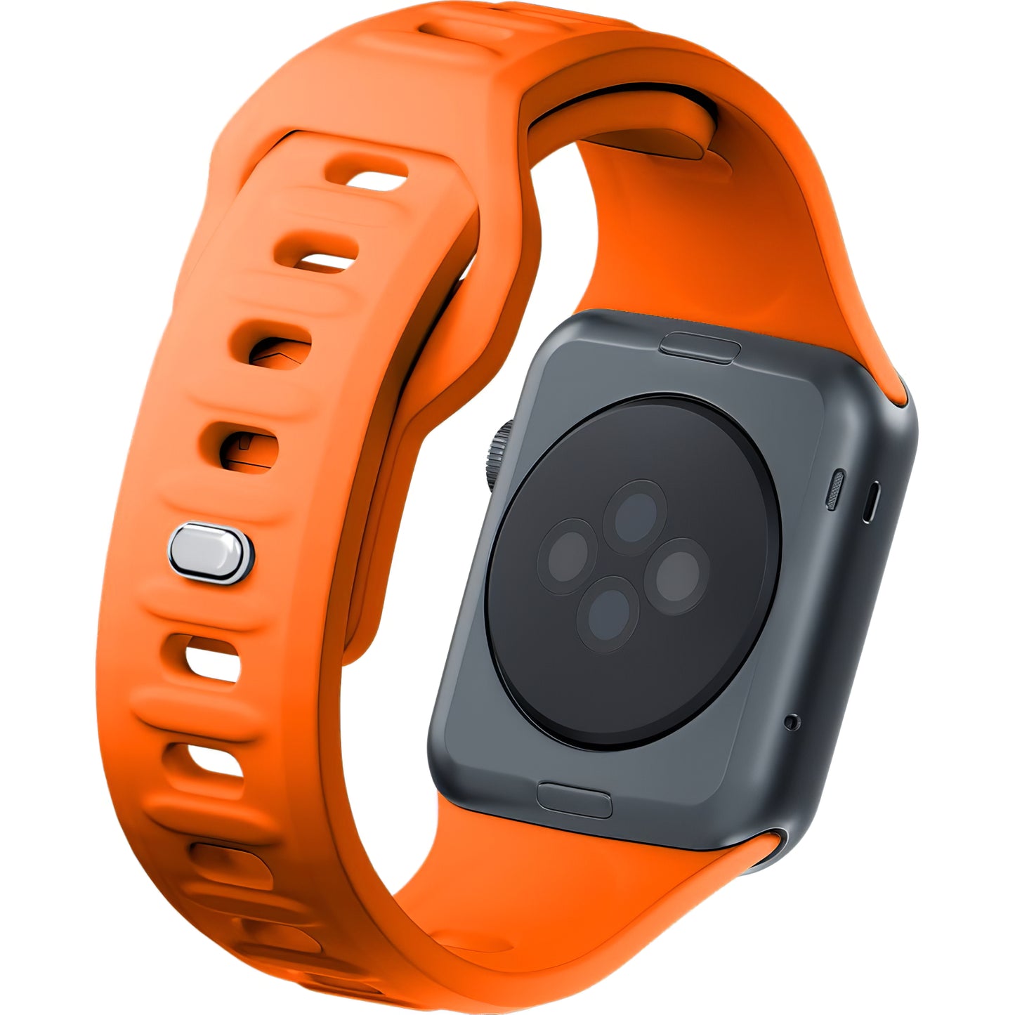 3MK Silikonarmband für Apple Watch 41 mm / 40 mm / 38 mm Serie, Orange