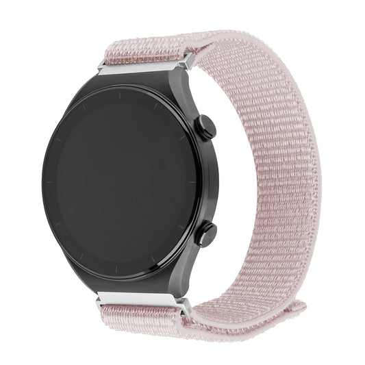 Fixed Nylon Sporty Armband für Huawei Watch / Xiaomi Watch Series, 22mm, Roségold