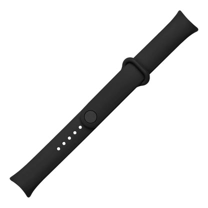 Fixed Silicone Armband für Xiaomi Smart Band 9 / 8, Schwarz