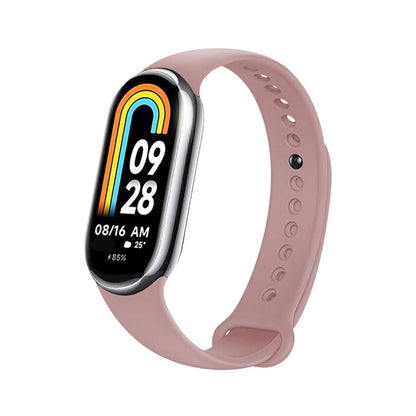 Fixed Silicone Armband für Xiaomi Smart Band 9 / 8, Rosa